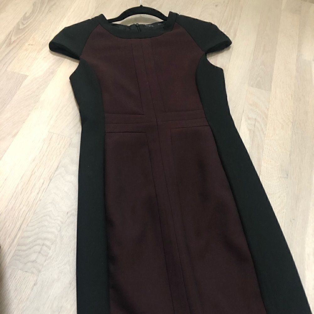 Zara Colorblock Mini Dress - Picture 7 of 11